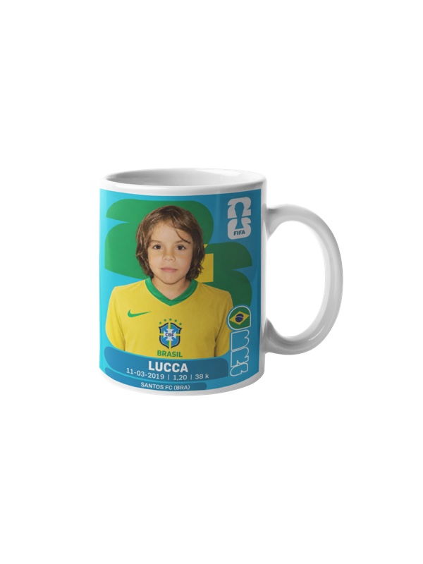 Caneca com a sua figurinha